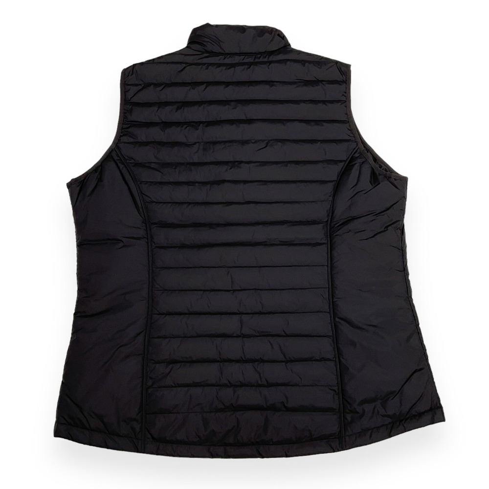 Tri Mountain Vest Mens 2XL Adult Black Quilted Windbreaker Zip Pockets NWT - Picture 6 of 9